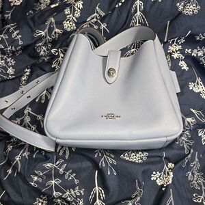 Coach Hadley Convertible Crossbody Bag * Light Blue Pebbled Leather * NWOT